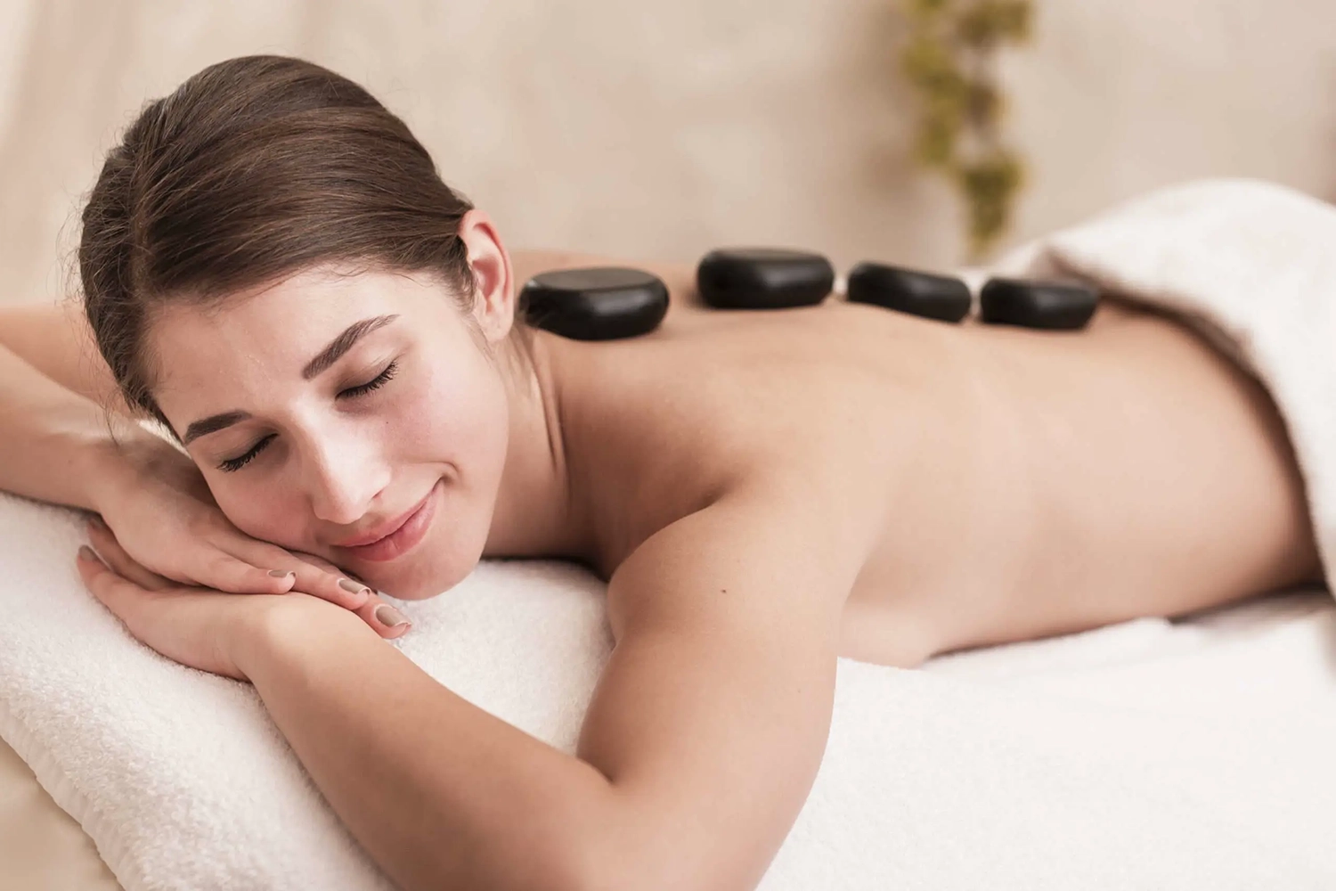 Hot stones massage